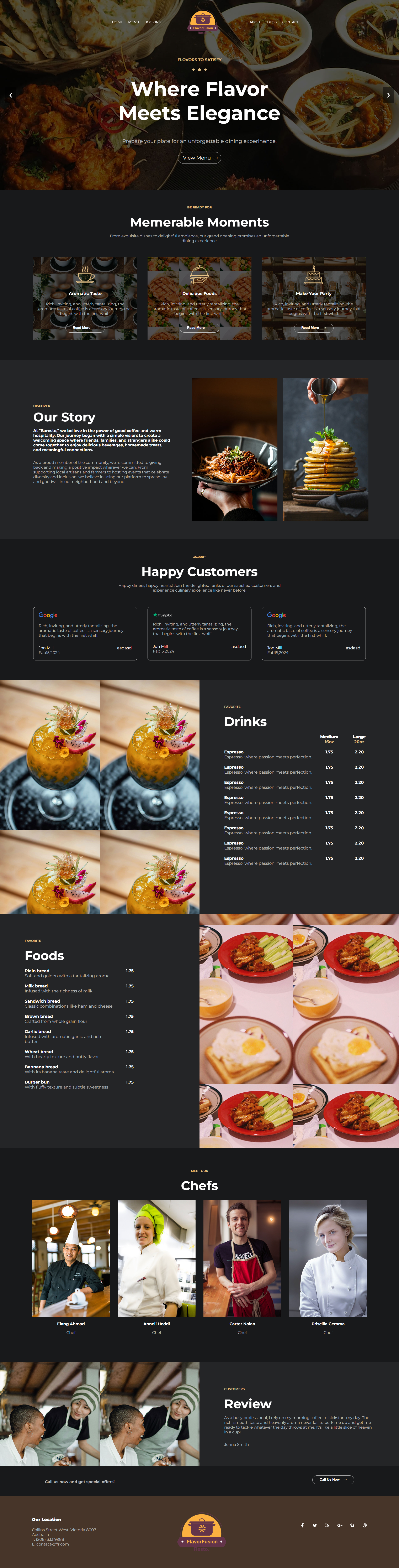 Flavor Fusion Restaurant